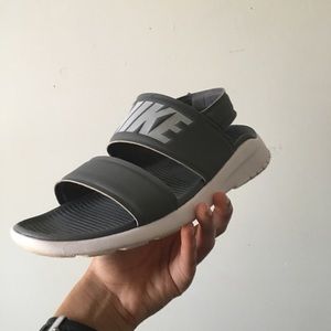 Double strap Nike slides